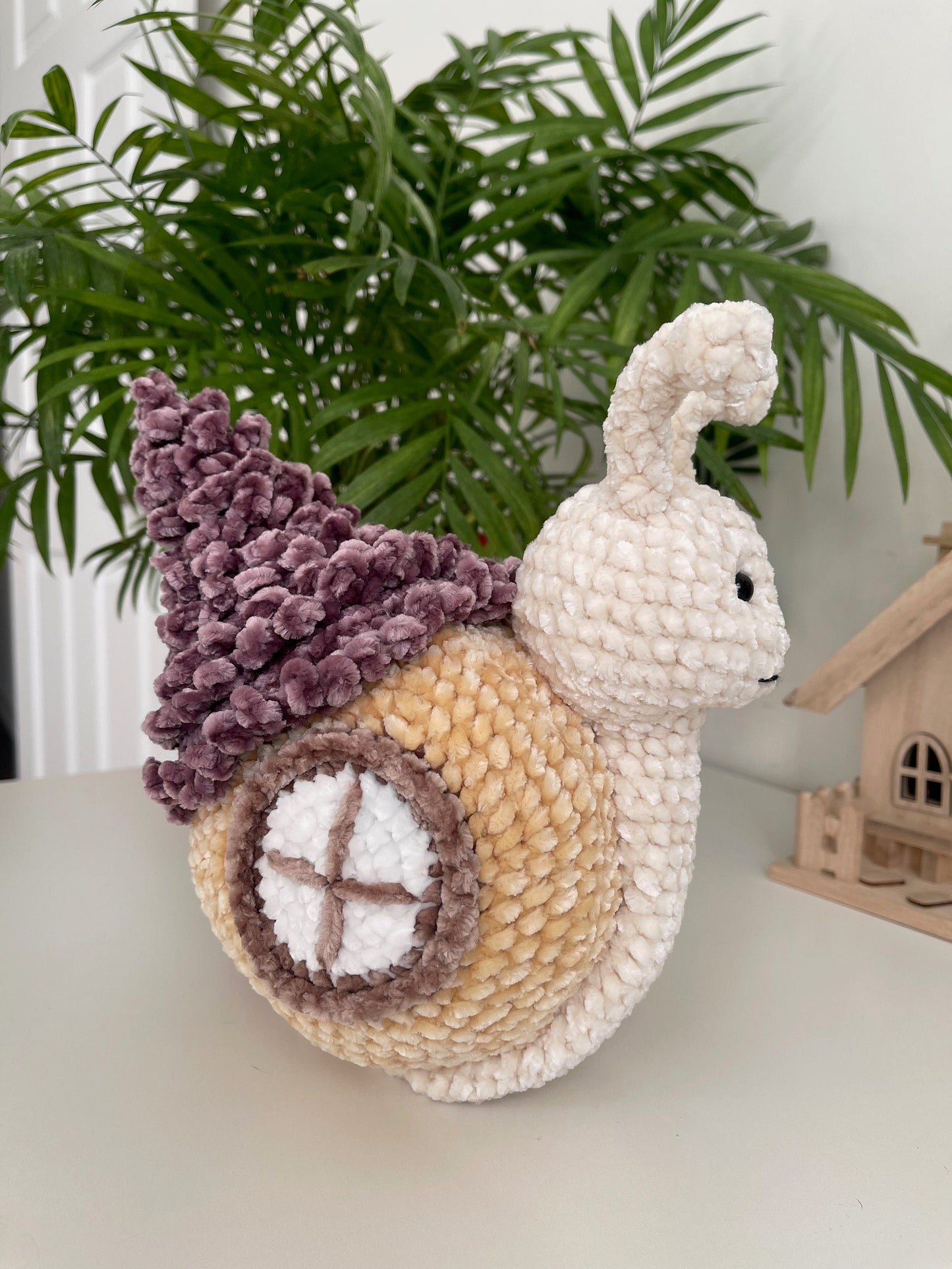 Snail With a House Crochet Pattern