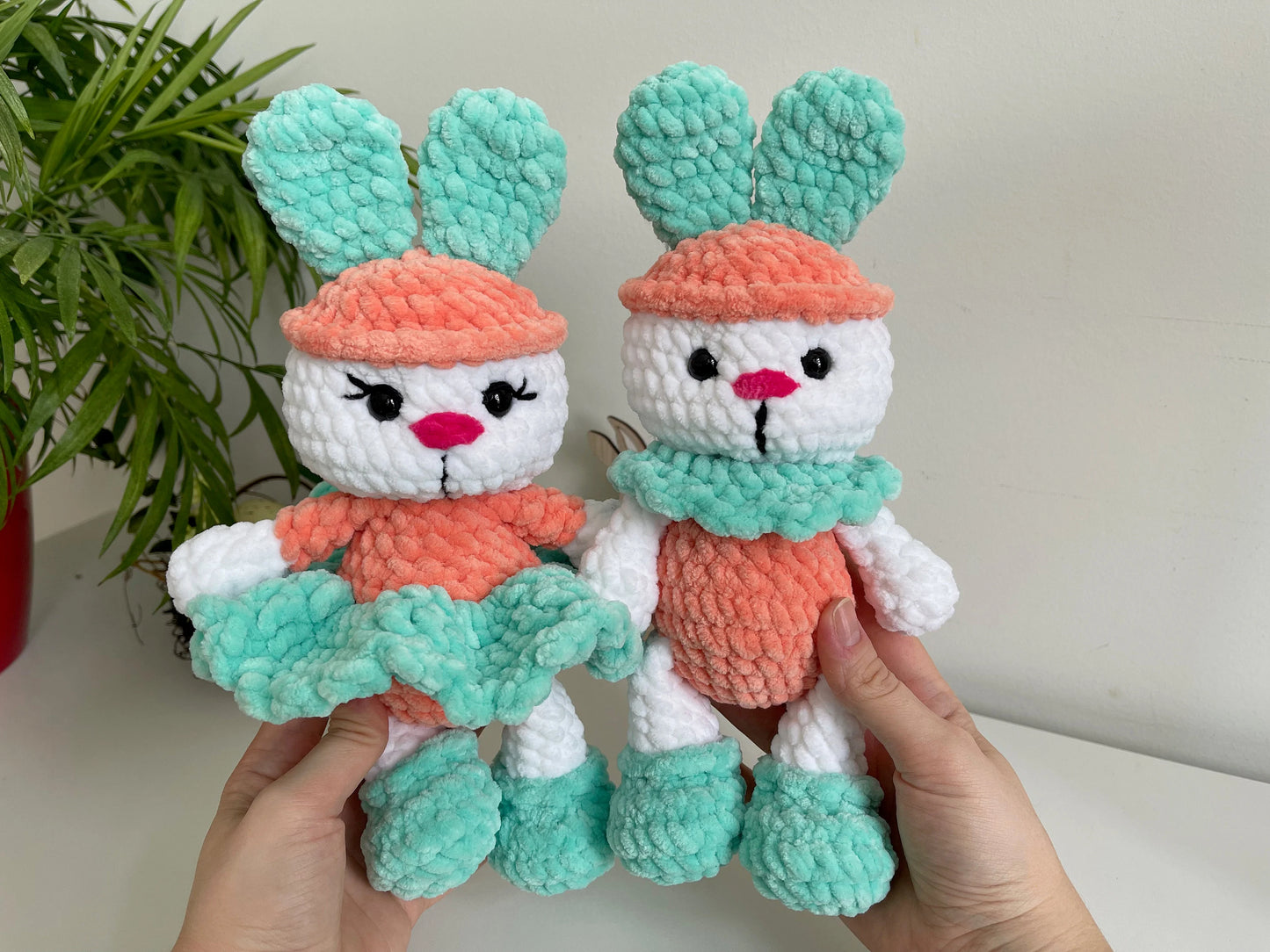 Carrot Bunny 2-in-1 Crochet Pattern