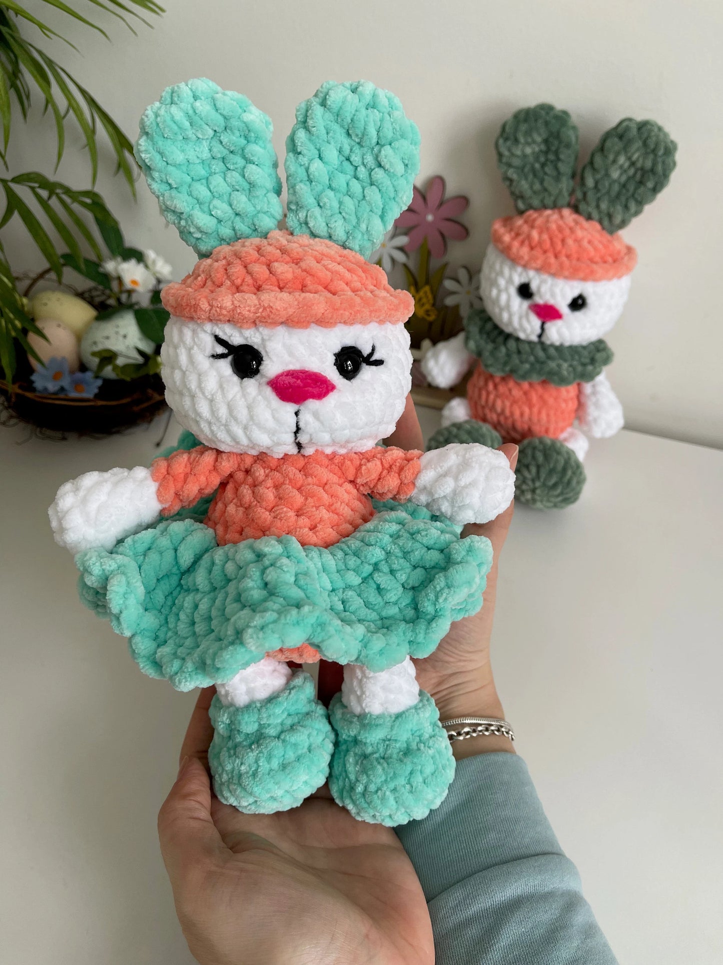 Carrot Bunny 2-in-1 Crochet Pattern