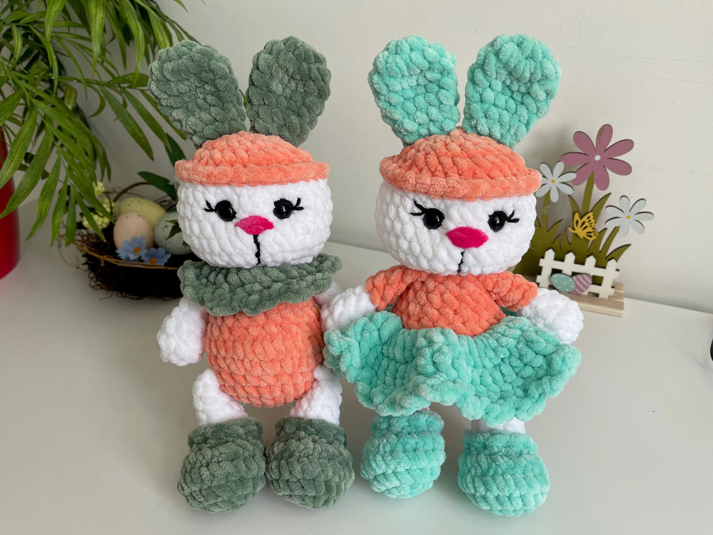 Carrot Bunny 2-in-1 Crochet Pattern