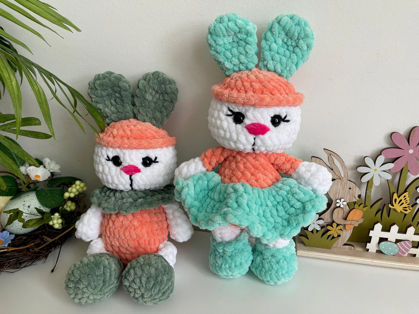 Carrot Bunny 2-in-1 Crochet Pattern