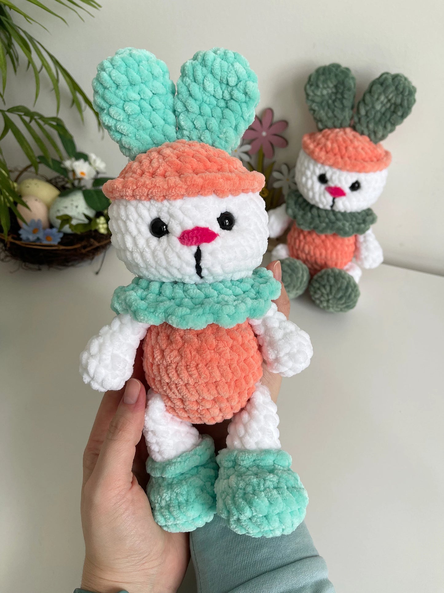 Carrot Bunny 2-in-1 Crochet Pattern