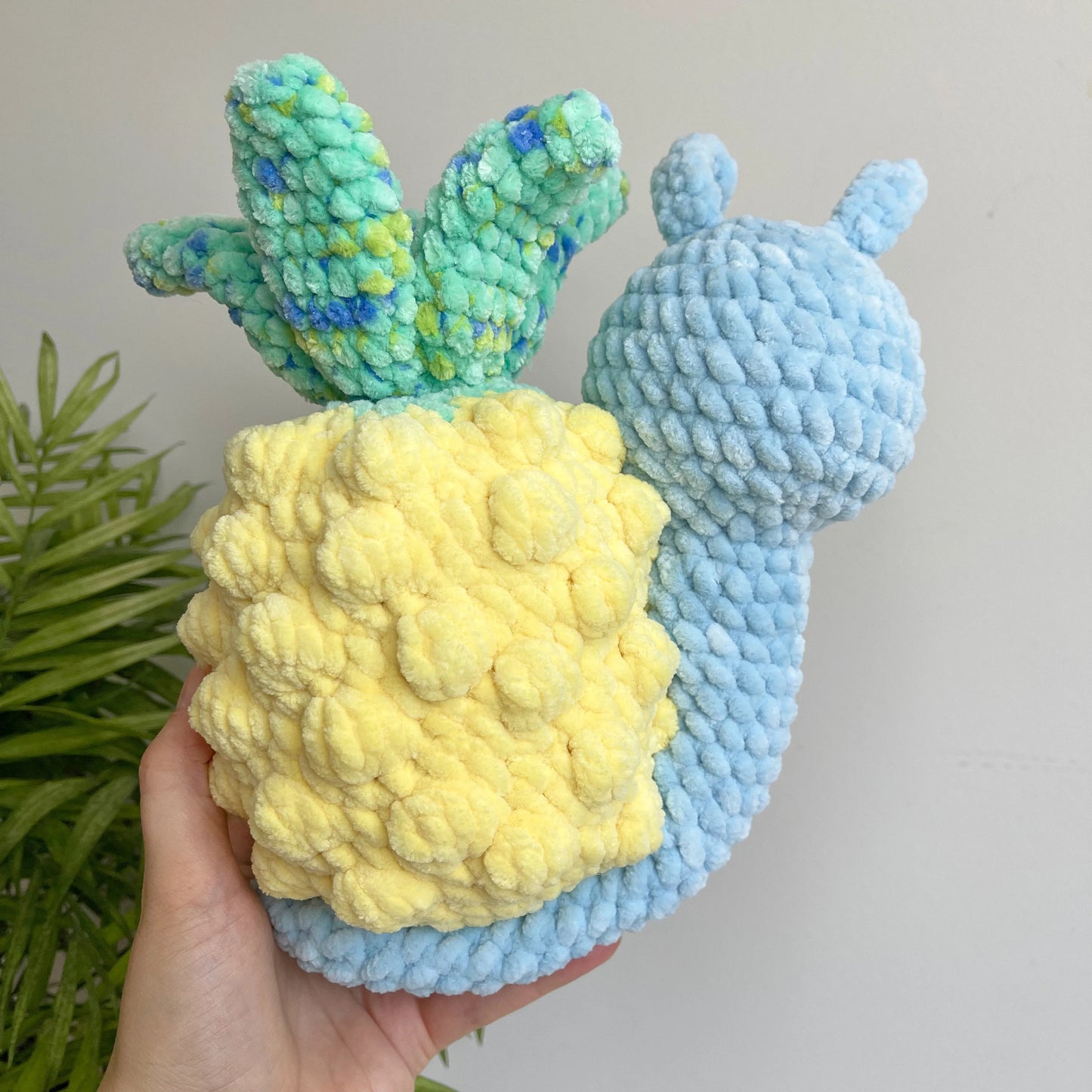 Pineapple Snail Crochet Pattern