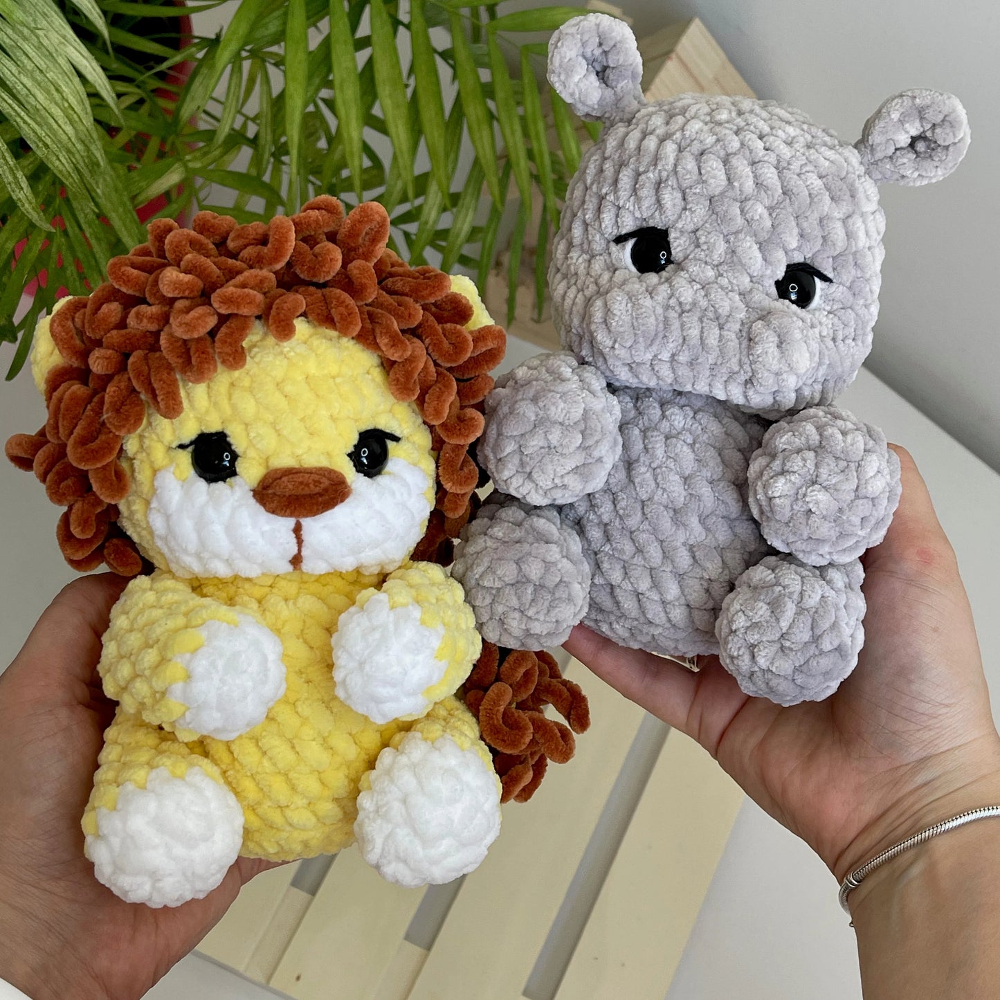 African Animals 4-in-1 Crochet Pattern Bundle