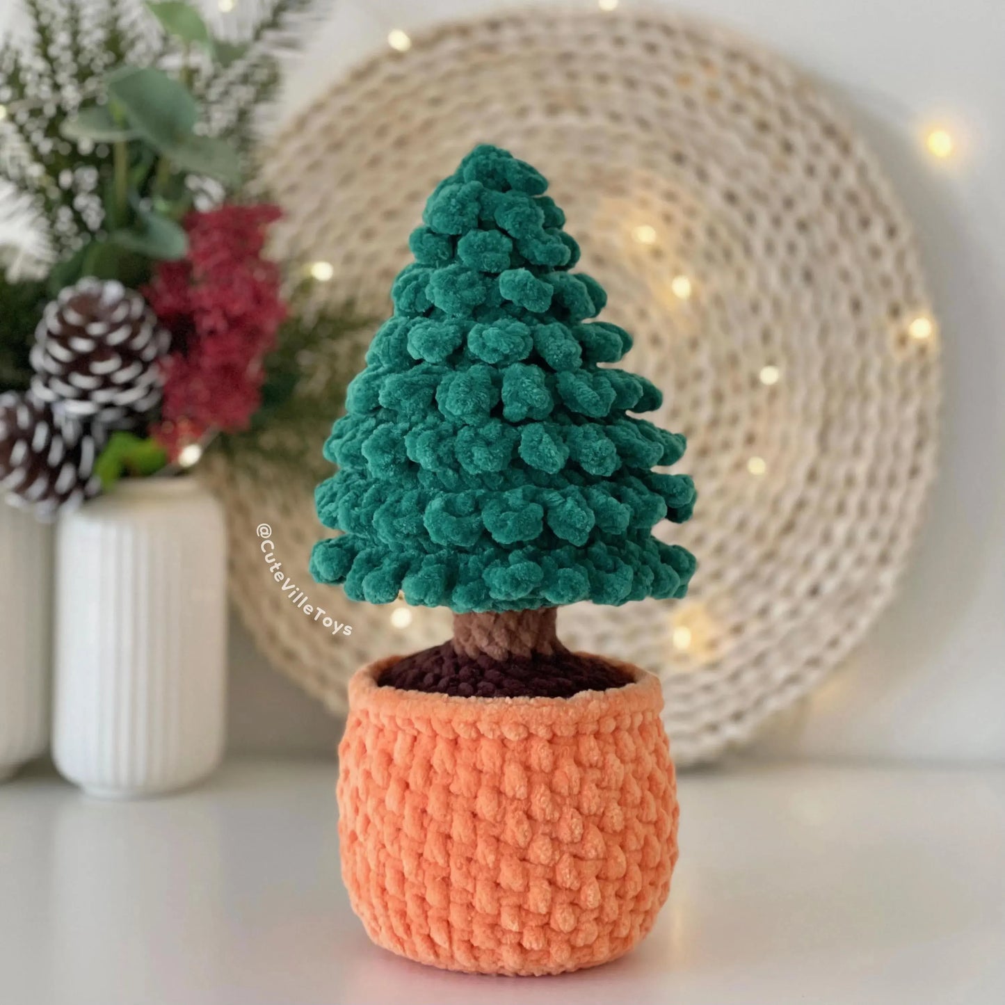 Christmas Tree No Sew Crochet Pattern