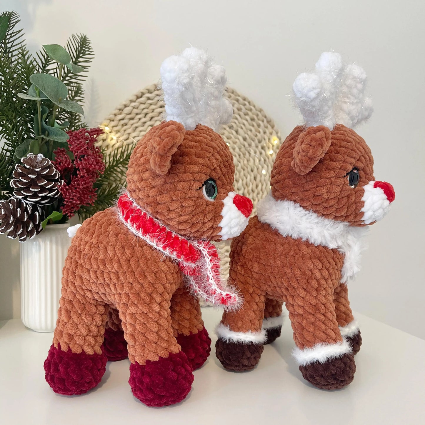 Standing Reindeer Crochet PDF Pattern